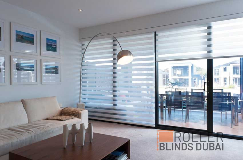 Roller Sheer Blinds Allow Seeing Outside Views