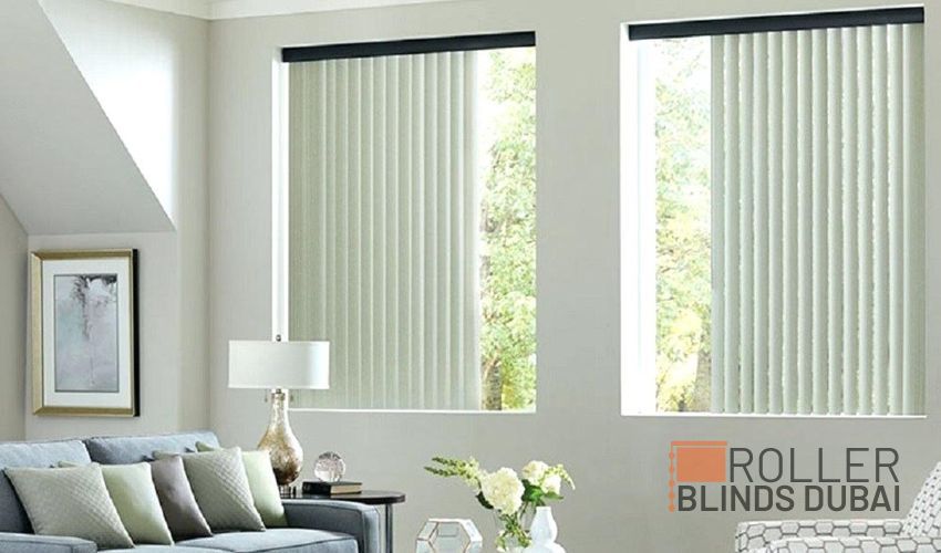 Use Vertical Cloth Blinds