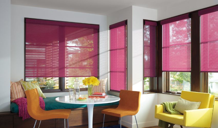 Add a Pop of Color to Your Home with Bold Roller Blinds